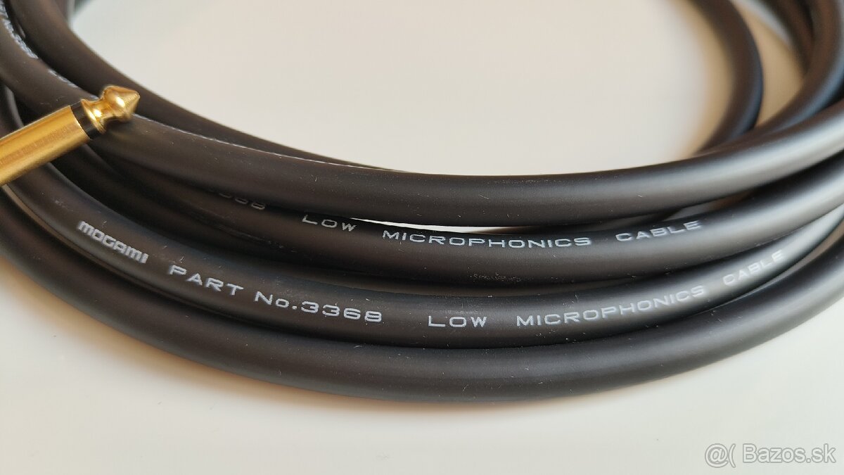 MOGAMI prémiový nástrojový kábel , 5 m
- 3