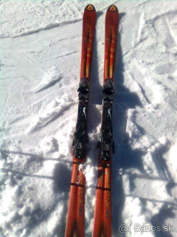 Lyže Atomic 180 cm, lyžiarky Nordica F6 č. 30,5 - 3