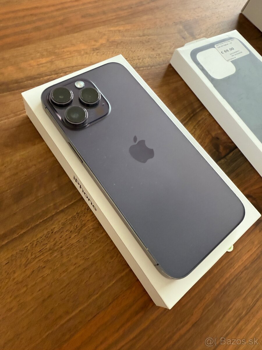 Predám iPhone 14 pro max 256GB + Apple Watch Series 7 - 3