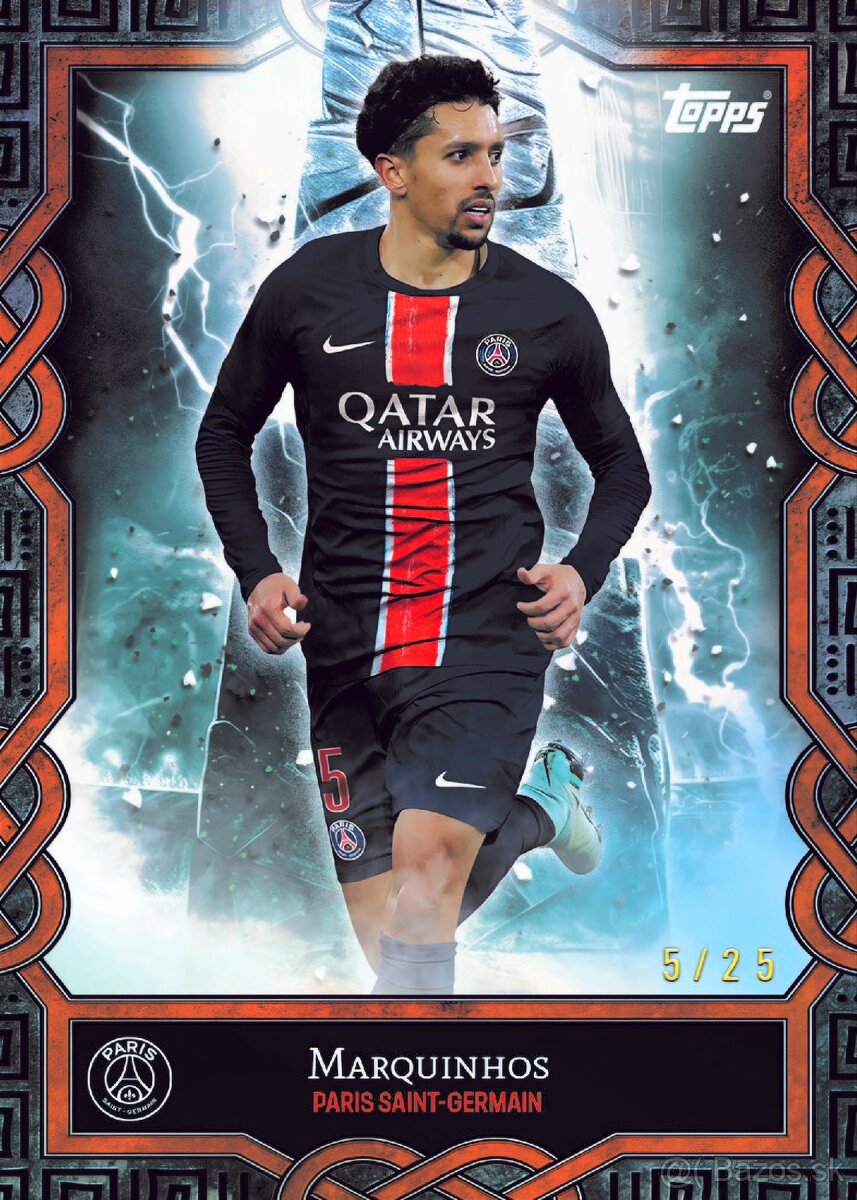 Karty Topps Paris Saint-Germain Fan Set 2024/25 - 3