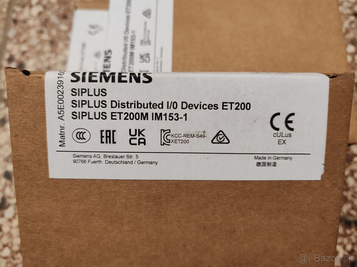 Predám SIEMENS SIMATIC SIPLUS ET200M IM153-1 - 3