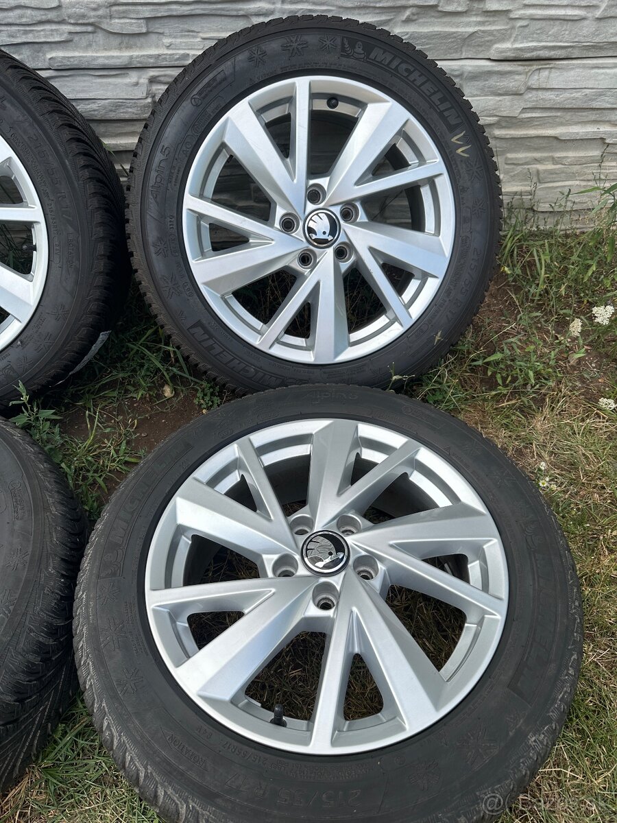 Zimná sada R17 5x112 + 215/55R17 - 3