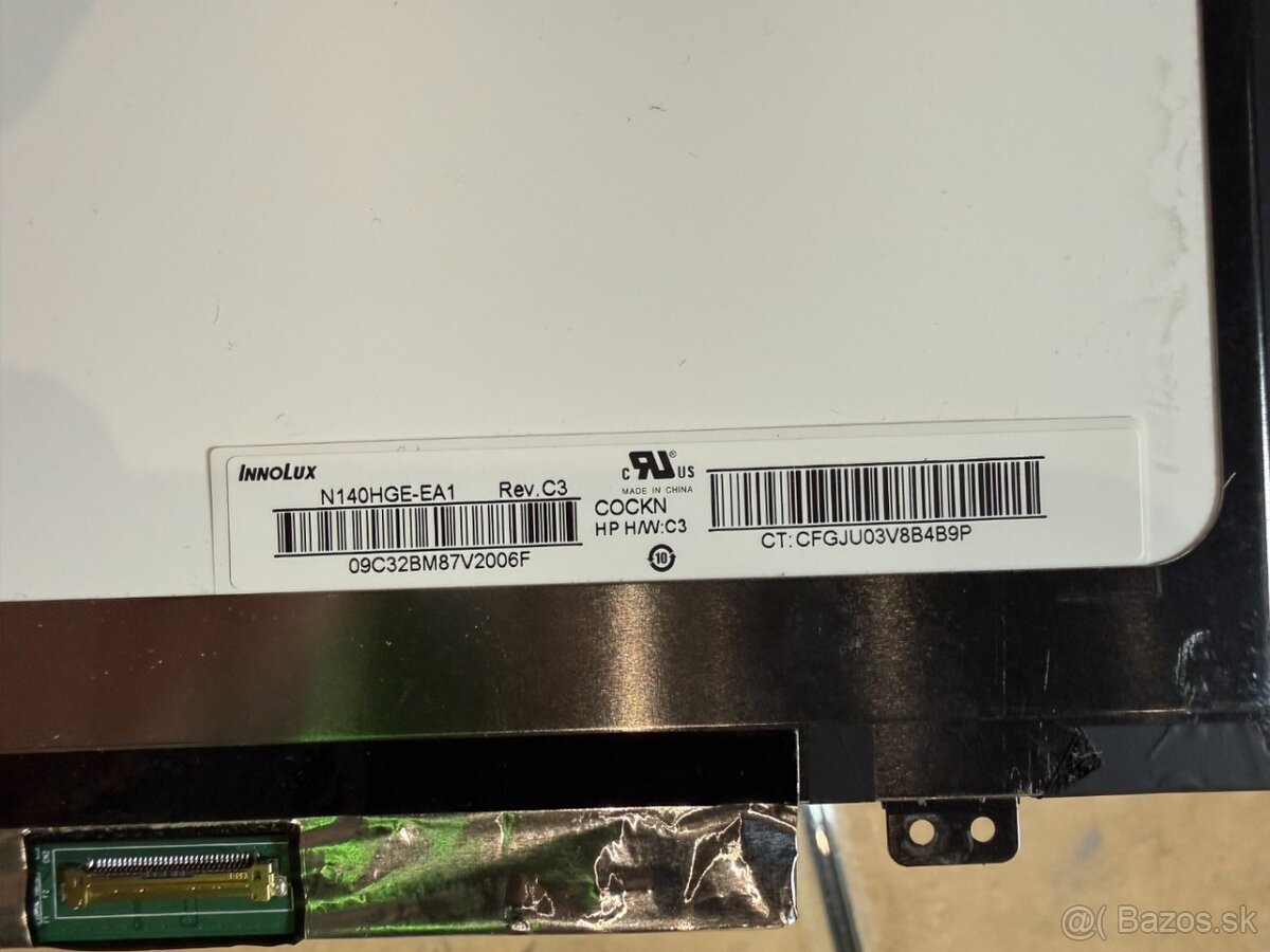 LCD panel Innolux N140HGE-EA1 Rev.C3 – 14" HD+ 1600×900 - 3