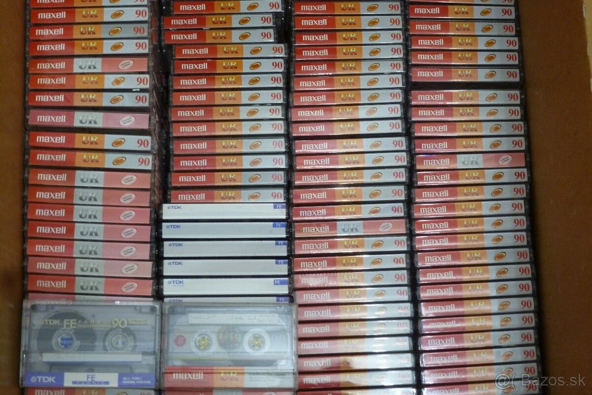 Predám kazety MAXELL 90 - 3