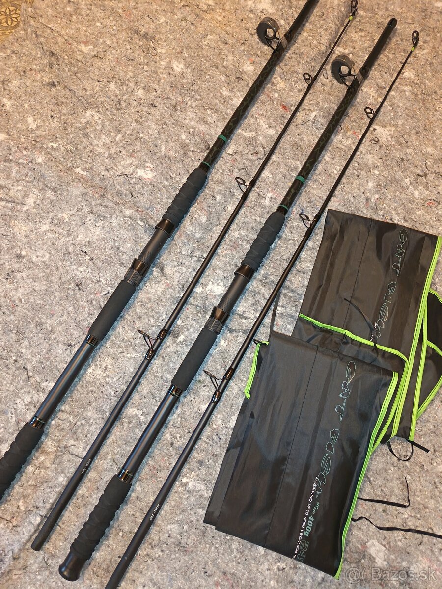 Prúty na sumce CAT- FISCH 240cm - 3