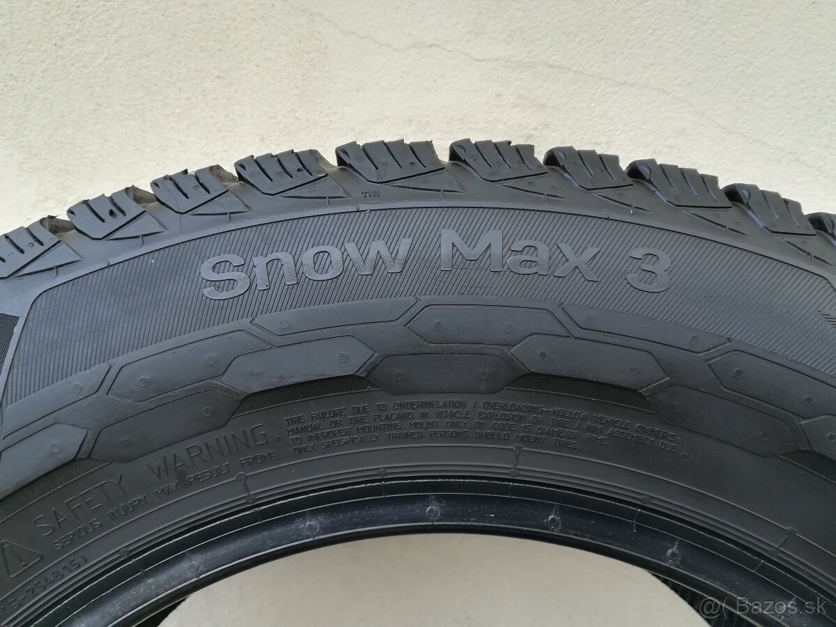Zimné pneumatiky 215/65 R15C Uniroyal, 4ks - 3