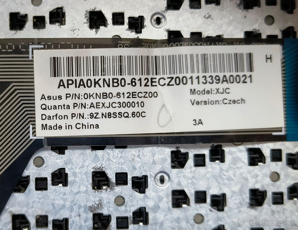 Klávesnica Asus 0KNB0-612ECZ00 CZ - 3