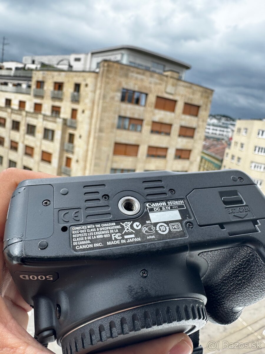 Predám Canon EOS 500D (telo) - 3