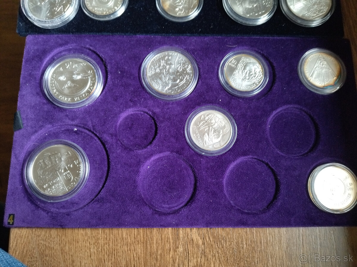 Predám strieborné mince - BK - 3