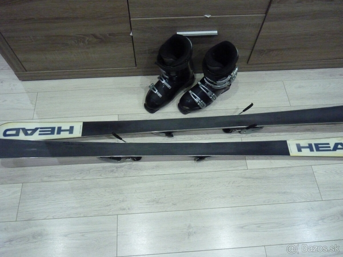 lyže head a lyžiarky lange - 3