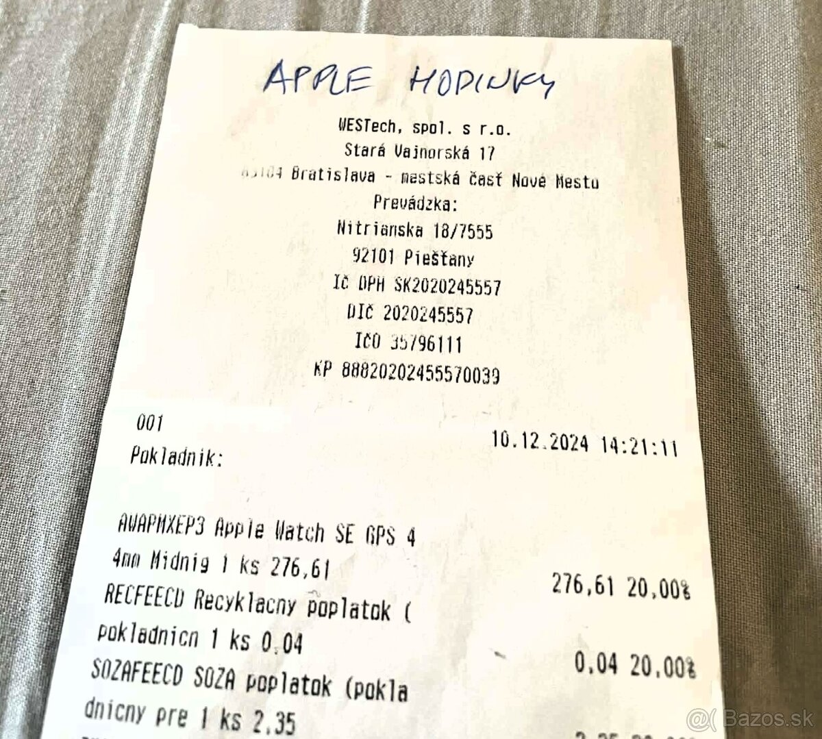 Predávam hodinky Apple Watch - 3