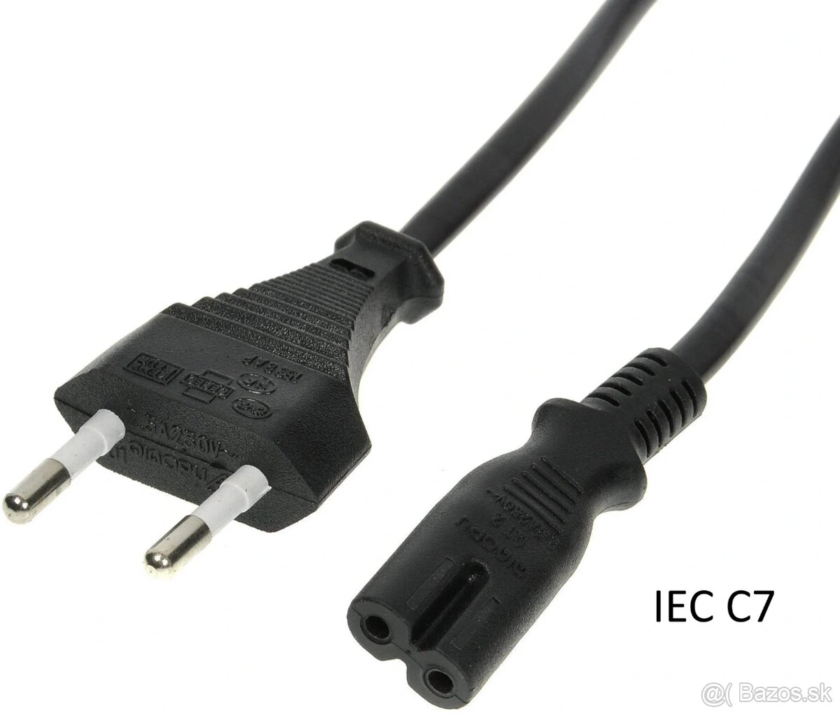 Predám napájacie káble IEC C13 - Schuko a IEC C7, C5 a C1 - 3
