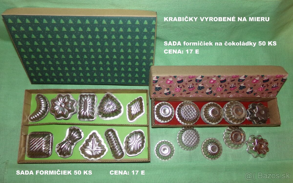 RETRO FORMIČKY, KOŠÍČKY, VANIČKY, ORIEŠKY, VYKRAJOVAČKY - 3
