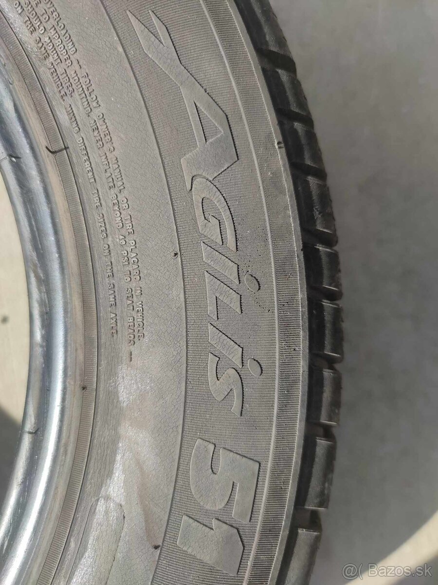 2 KS Michelin AGILIS 215/65 r16c dodávkové pneumatiky - 3