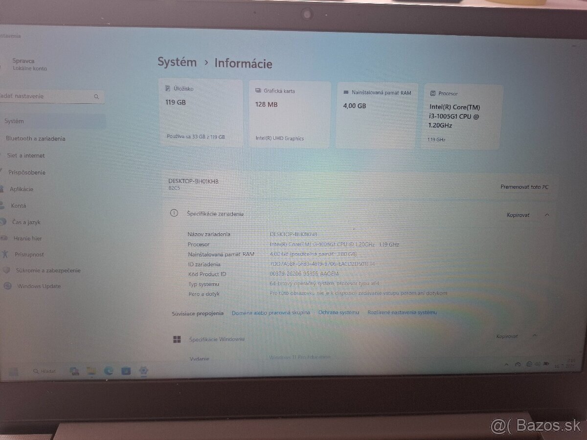 Lenovo V-15 - IIL - 3
