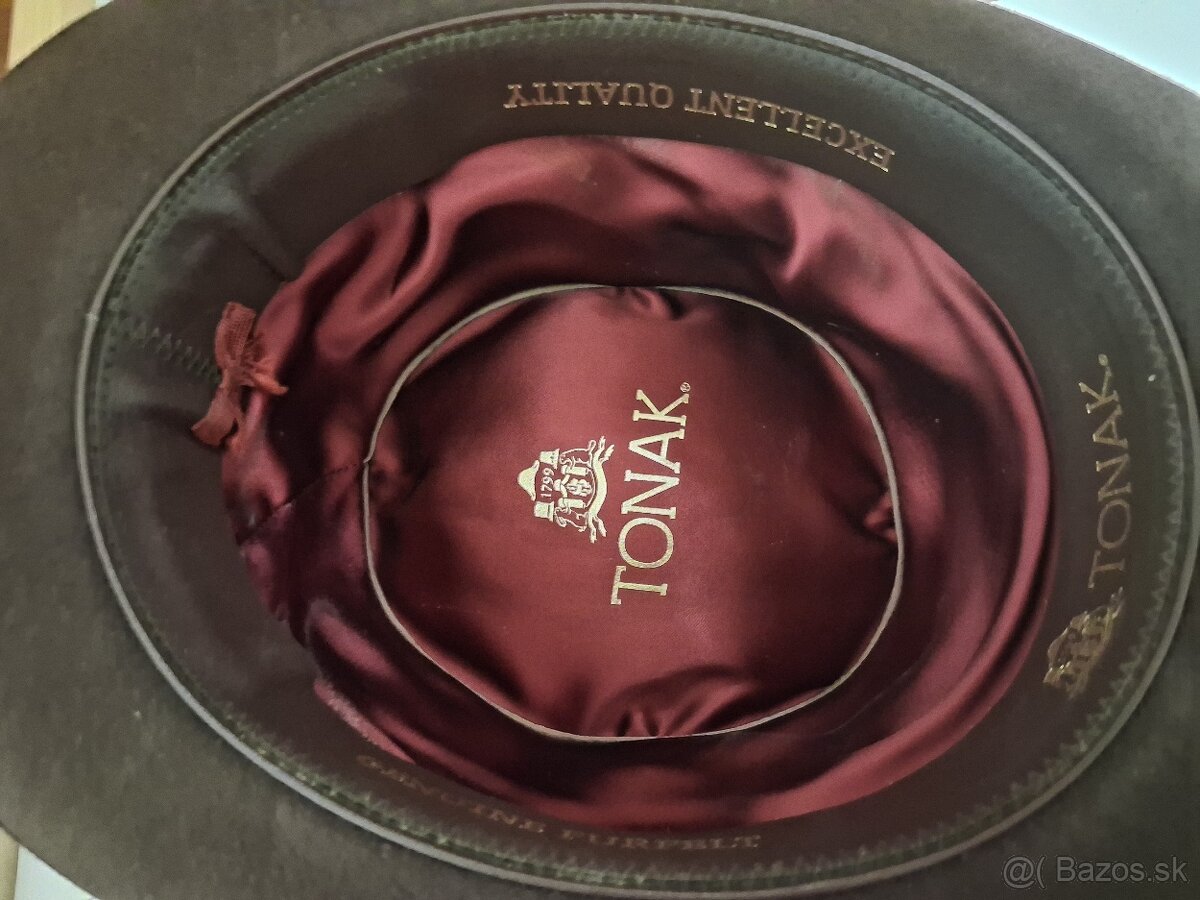 Klobúk pánsky TONAK hnedý - 3