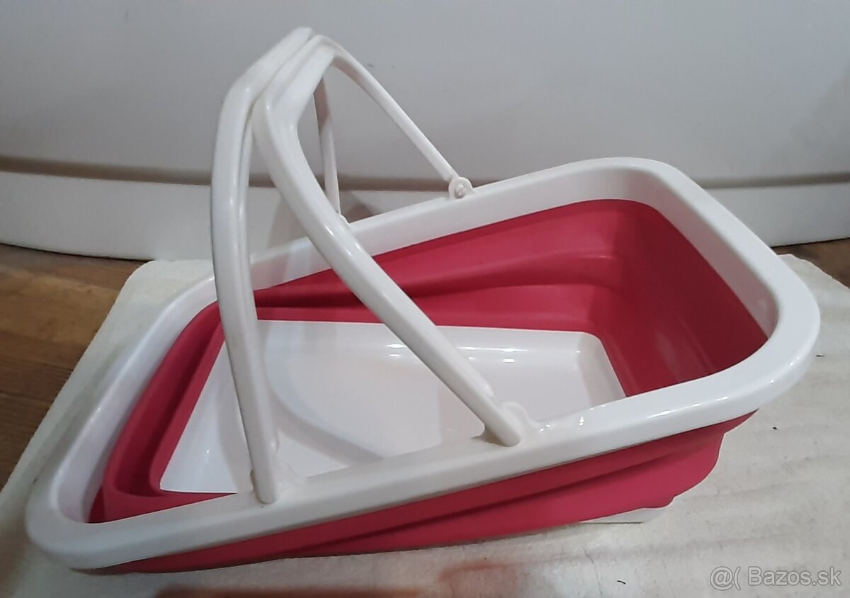 Skladací silikónový košík - 3