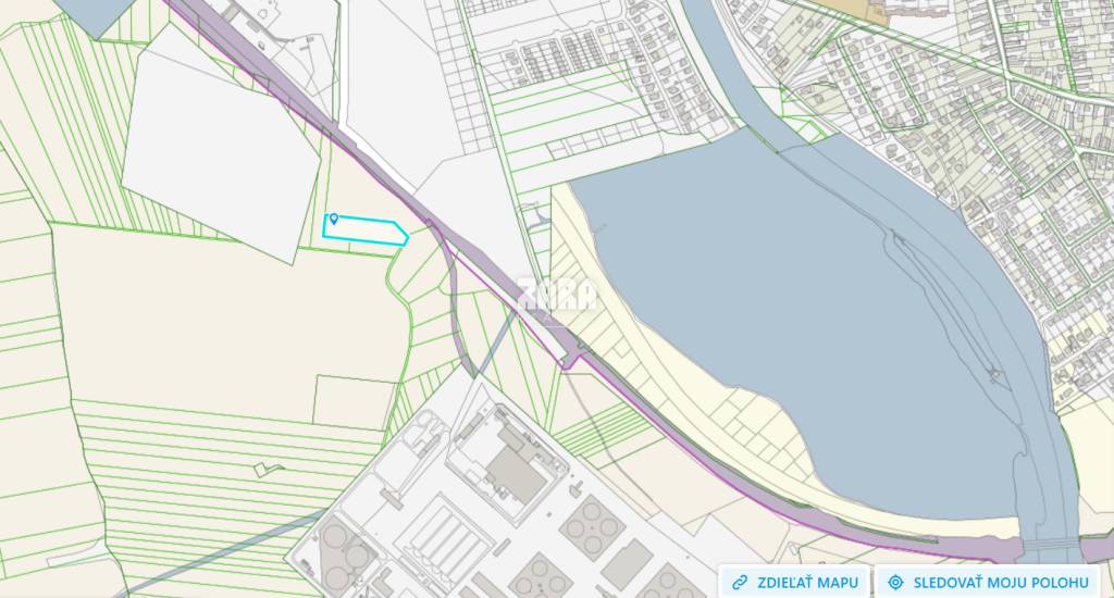 Košice- Barca, orná pôda 7153 m2. Extravilán. - 3