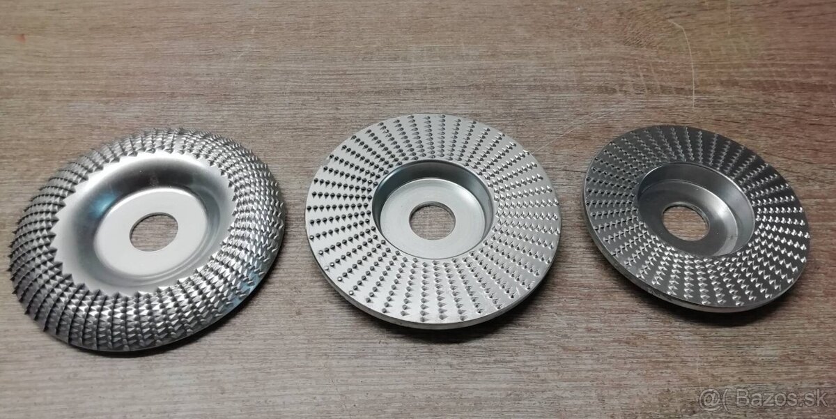 Rašpľové kotúče oblé, ploché, radiálne - 3