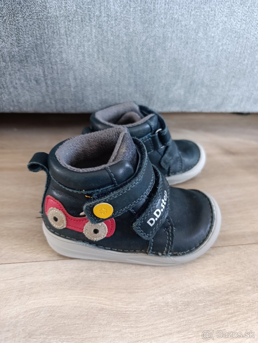D.D.Step topánky zateplené flísom veľkosť 21 - 3