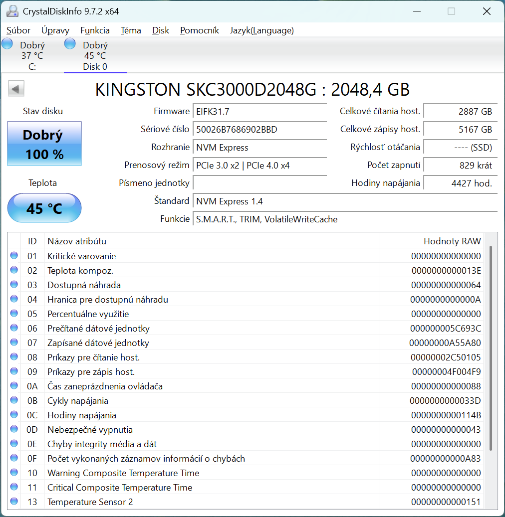 Kingston KC3000 2TB - 3