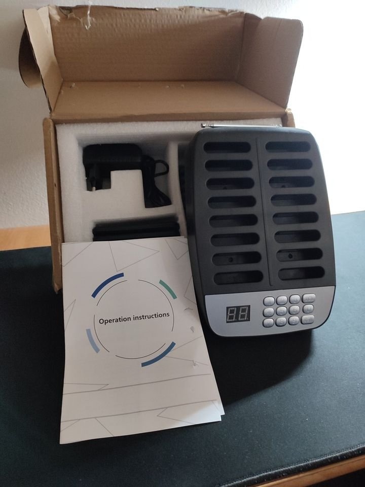 Restaurační pager jednotka + 16 karet - 3