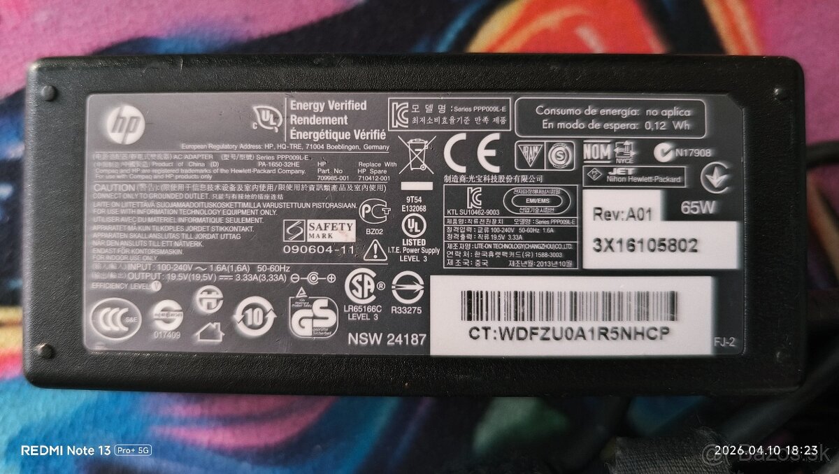HP Adaptér ( pre notebooky ) originál - 3
