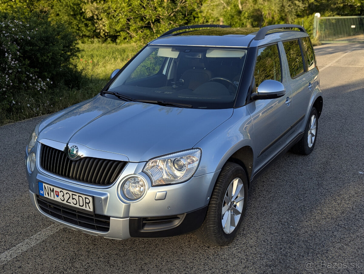 Yeti 8/2013 4x4 170k 125kW diesel 6° DSG 144340km