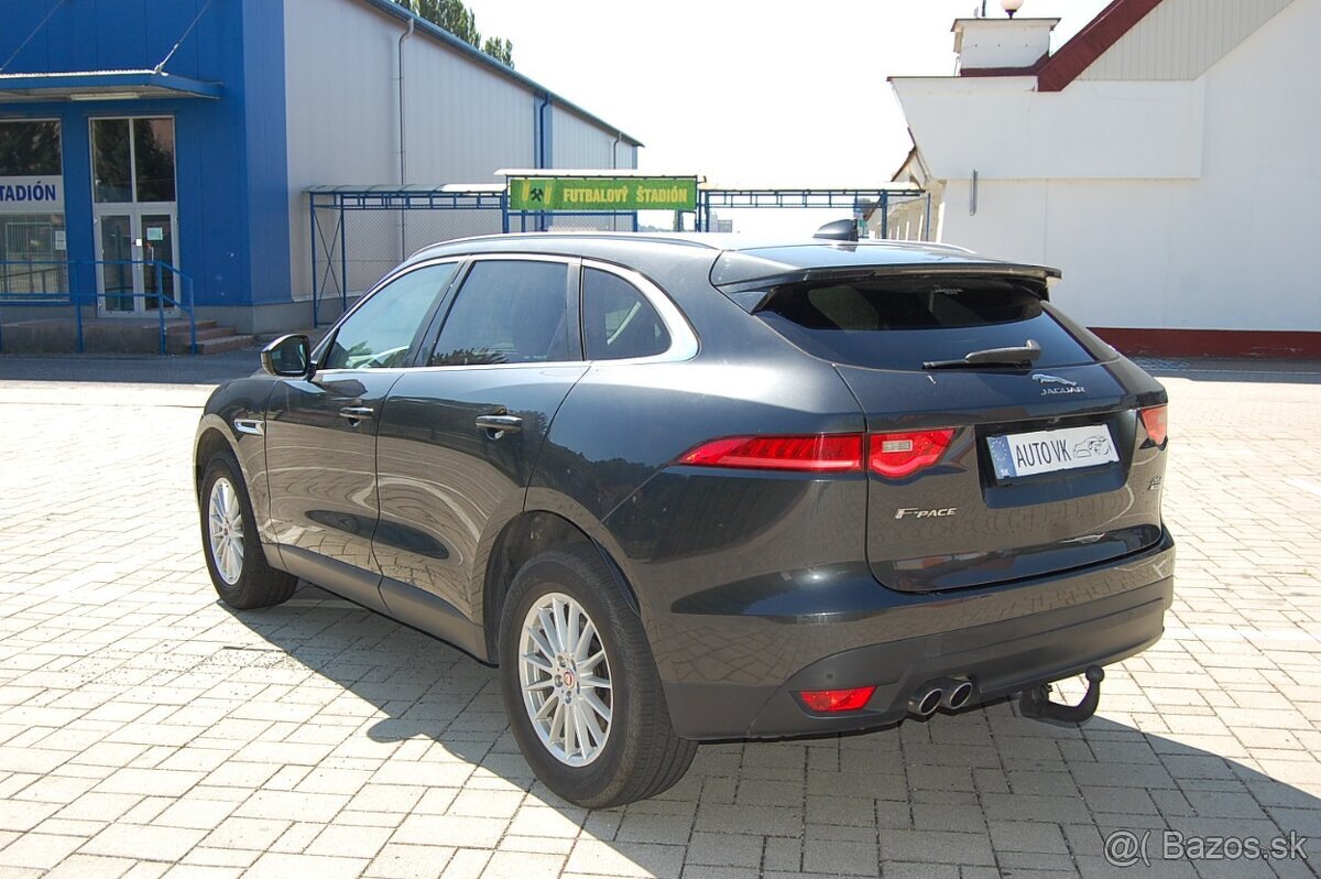 Jaguar F-PACE 2,0 d, 4/2017, automat 4x4