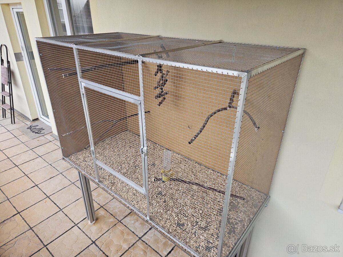 Hliníková klietka pre vtáky - 3