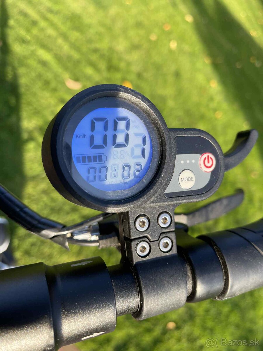 Elektrická kolobežka City Boss – so sedadlom - 3