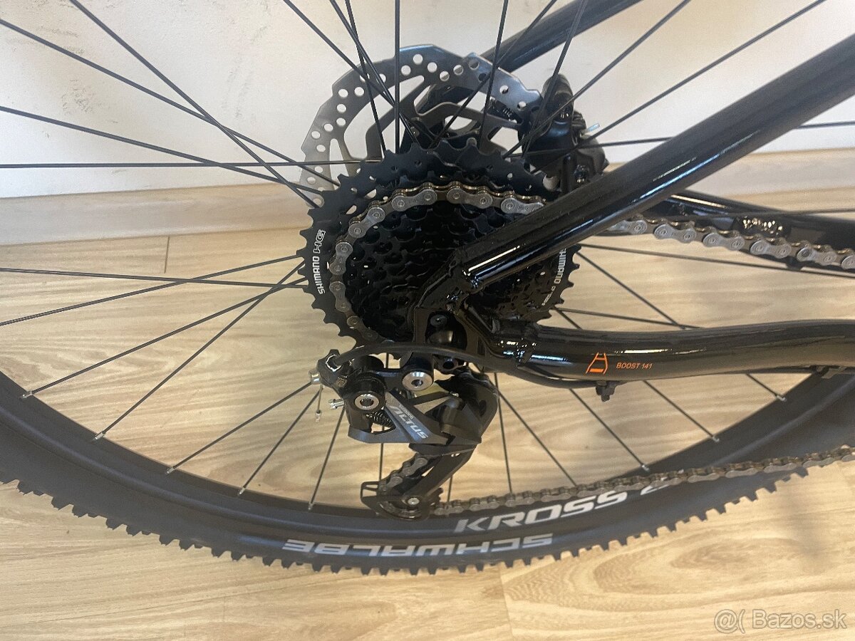 Predám nový Kross Level 1.0 29 2023 čierna oranžová 16 rám - 3