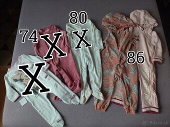 Detské/ dojčenské pyžamo, overál - 3