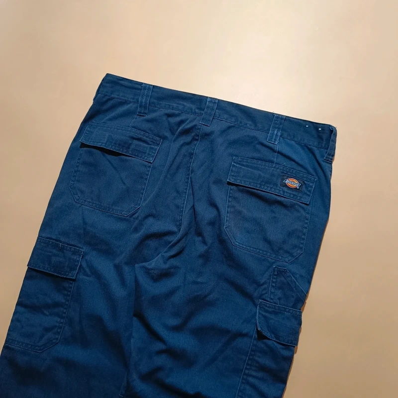 Dickies modré cargo široké nohavice W36 - 3