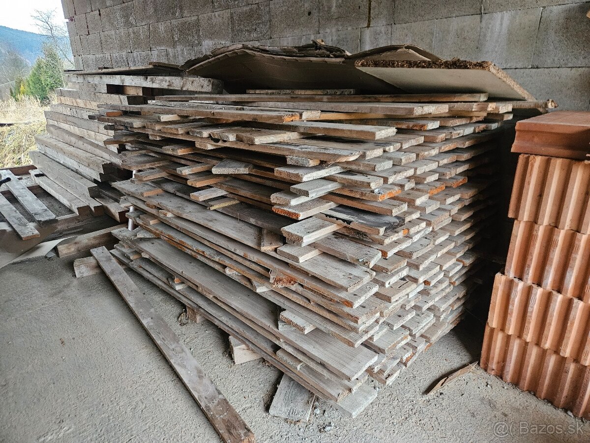 Hranoly, dosky na debnenie - 3