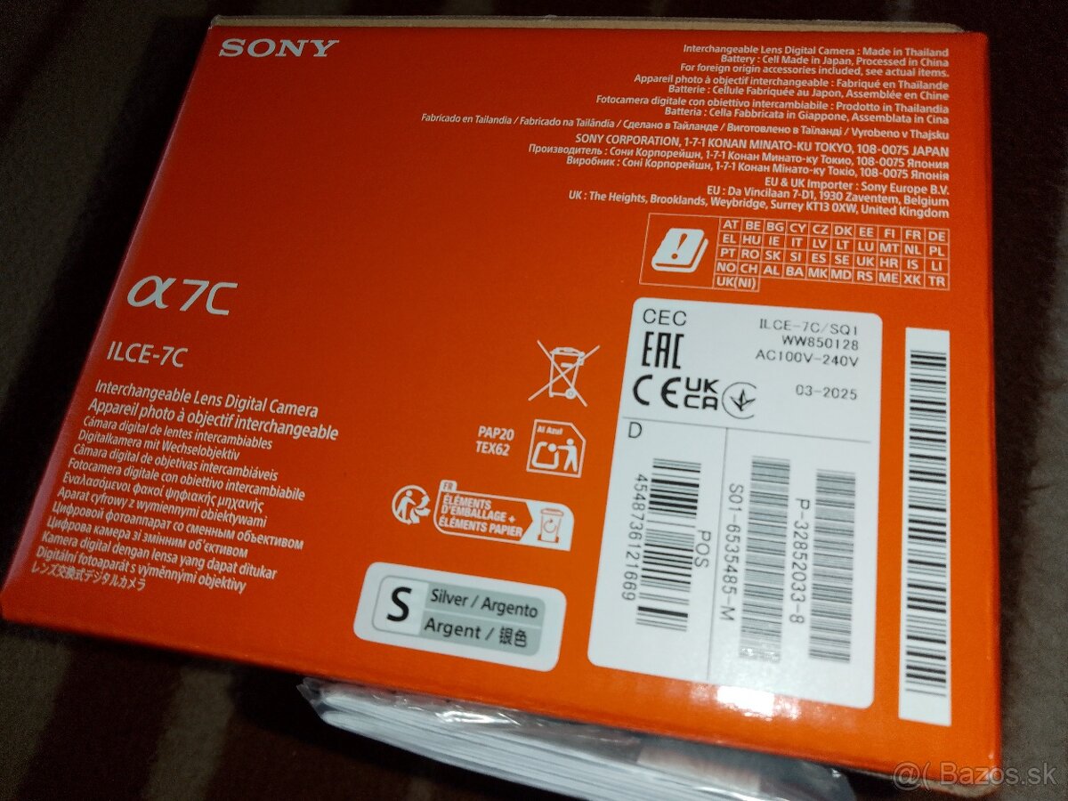 Sony Alpha A7 C - strieborný - 3