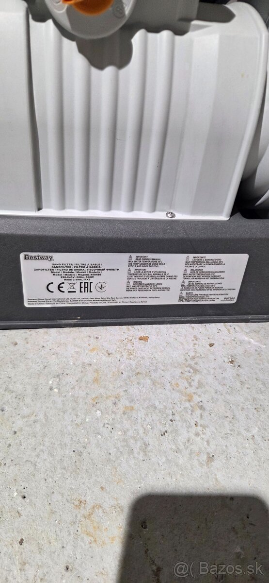 Filtrácia na bazén - 3