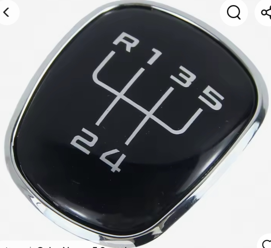 Plaketka krytka 5 rýchlostná, DSG automat.prevodovky Škoda - 3