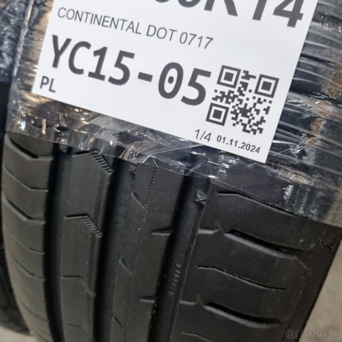 Letné pneumatiky 175/65 R14 CONTINENTAL - 3