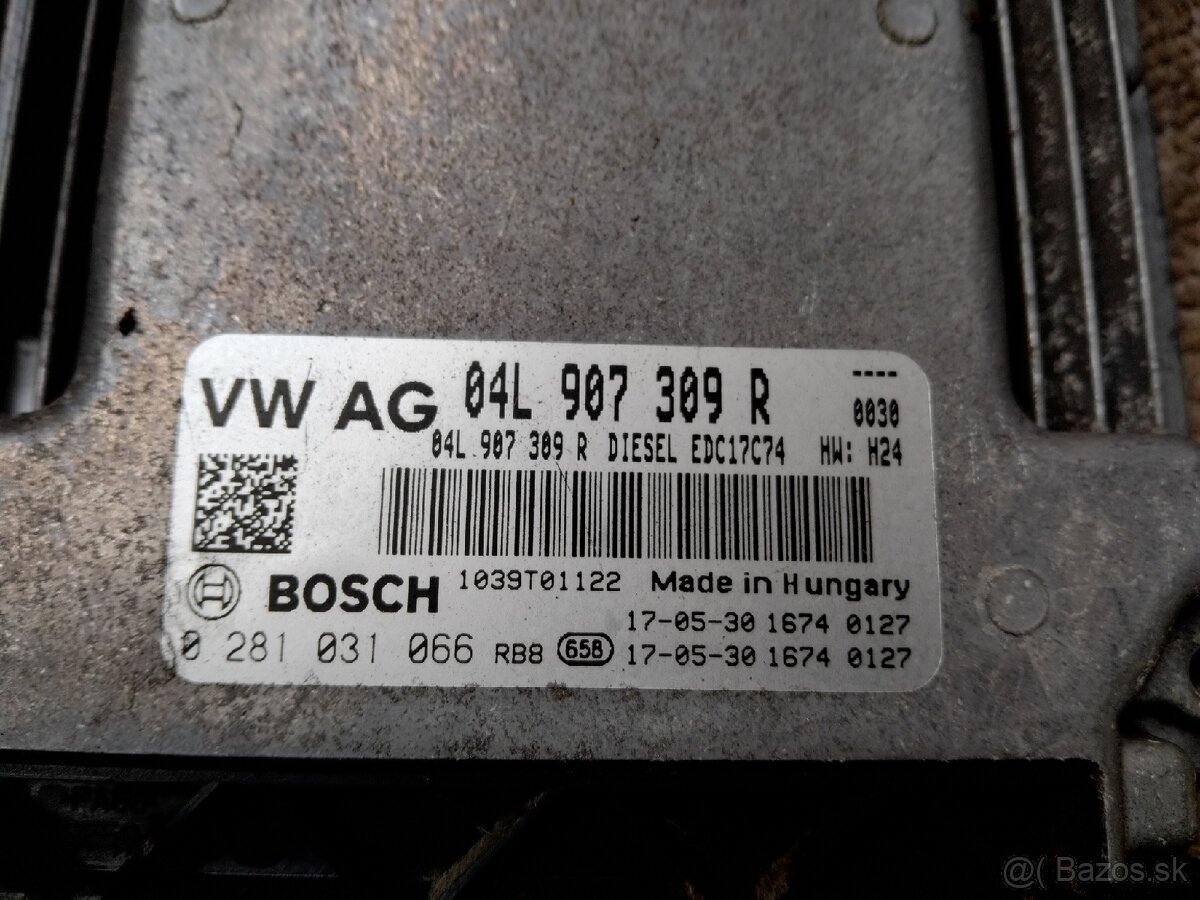 riadiaca jednotka motora 04L907309R - 3