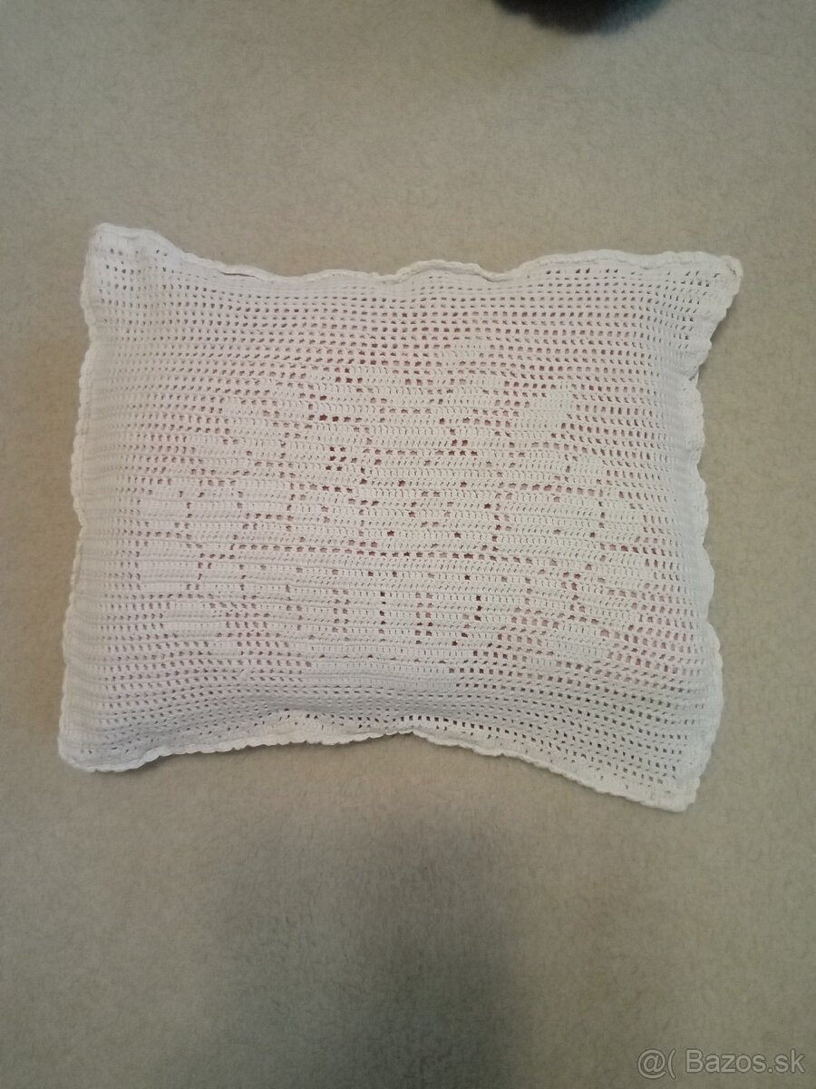 Obliečky na vankúše háčkované - 3