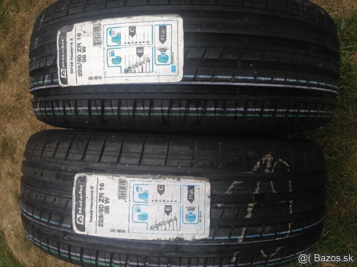 Predám letné 225/60r16 - 3