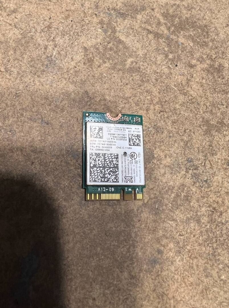 Predám používaný WiFi modul do Lenovo L560./// - 3