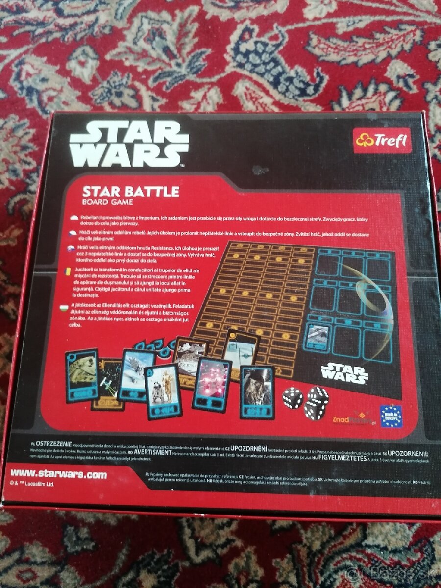 Star wars stolná hra - 3