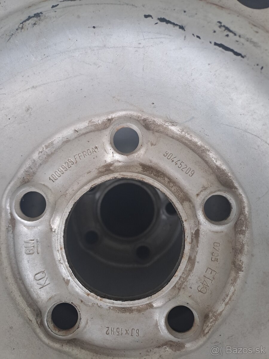 4 x plechove disky opel - 3