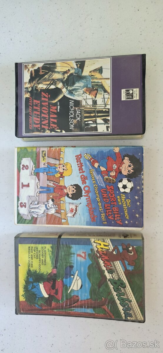 Retro Originál VHS kazety - 3