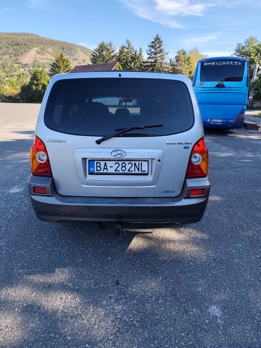 Predám Hyundai terracan 2,9 CRDi - 3