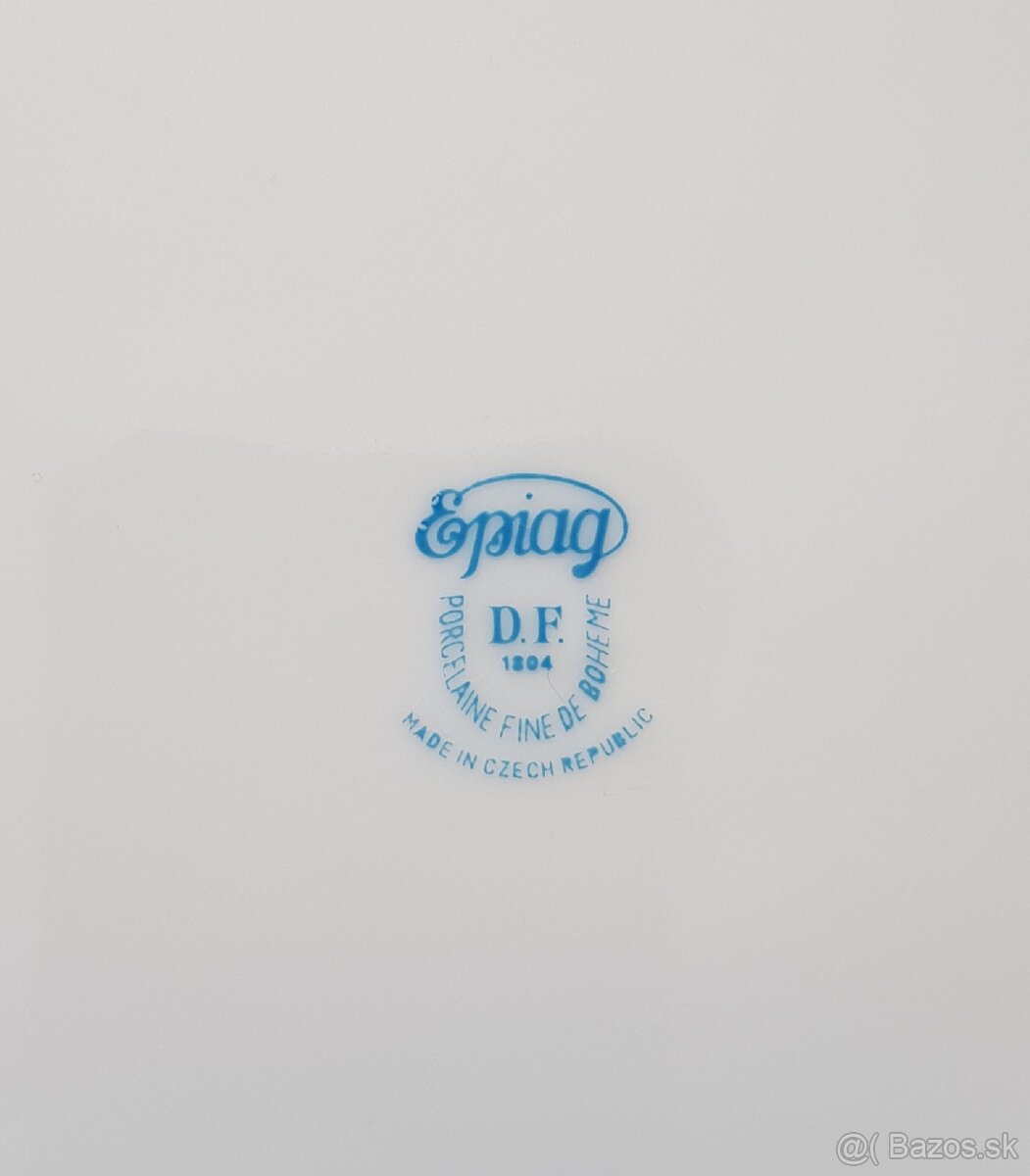 Porcelánový tanier - 3