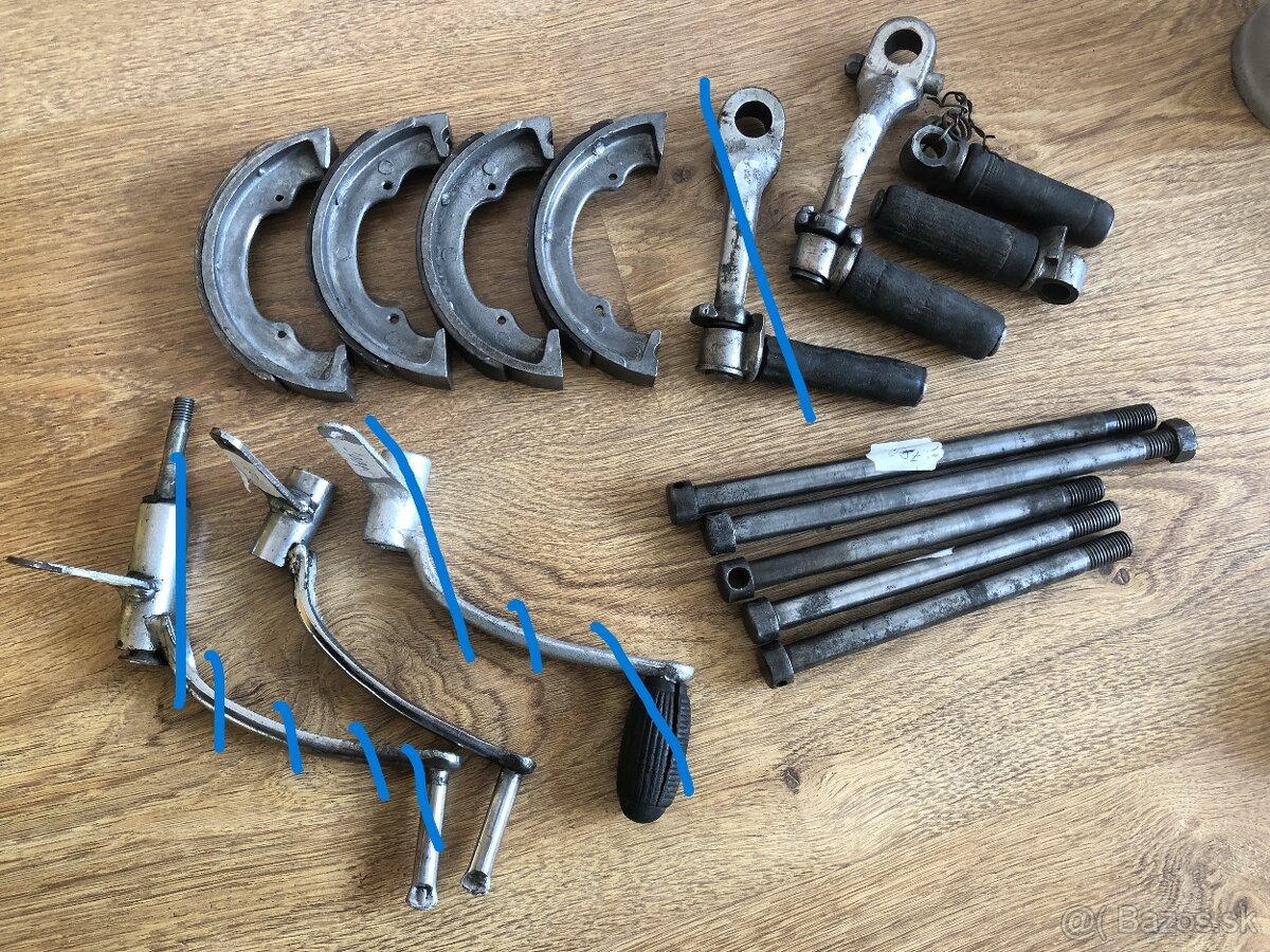 Predám náhradné diely na jawa 50 typ 20 21 a 23 - 3