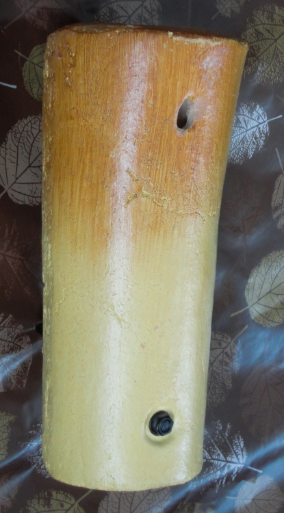 Pár závesných keramických svietníkov. - 3